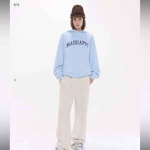 Madhappy campus snap fleece hoodie
